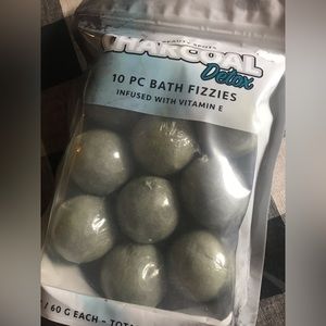 Charcoal bath bombs